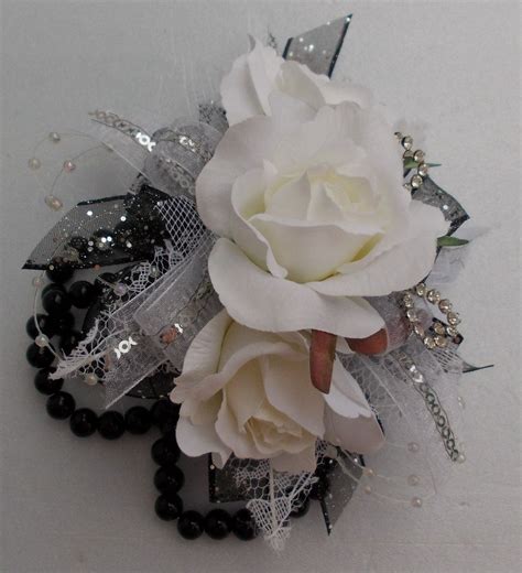 etsy wrist corsage|wrist corsage for black dress.